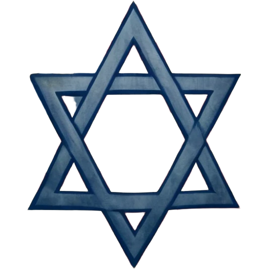 United States flag with a swastika symbol and star of david symbol on the flag emoji
