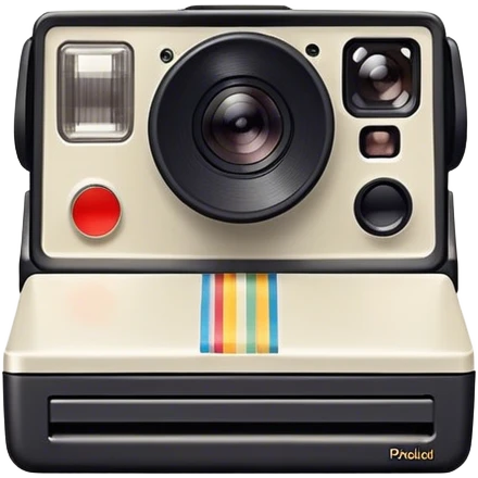 Polaroid empty film  emoji