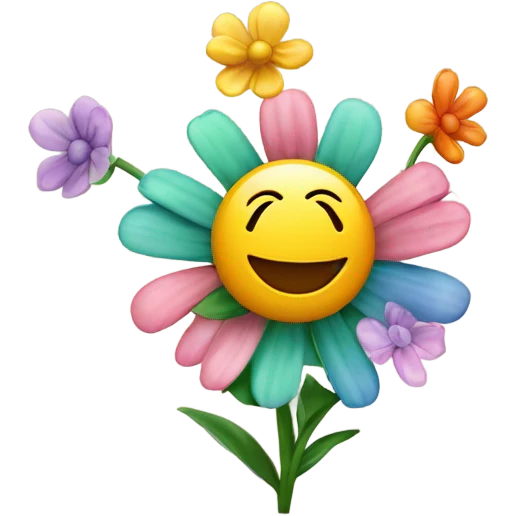 Mazzo di fiori💐 con la scritta SONO UNA SPIA emoji