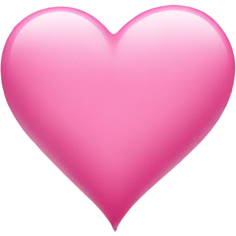 Pink heart  emoji