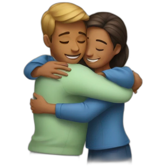 Hug emoji