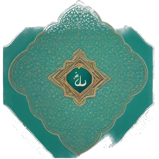 an islamic prayer mat in a rectangular shape with an elaborate design which faces the qibla. Suitable for a single person. emoji