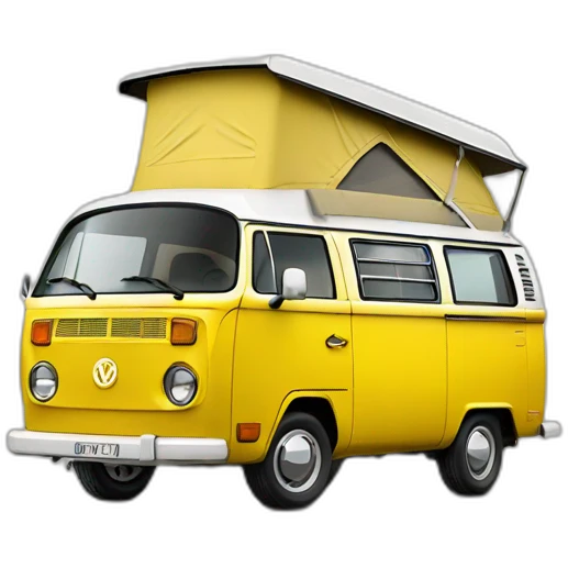 Vw t2 yellow emoji
