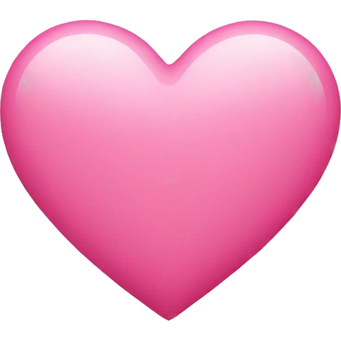 Pink heart emoji
