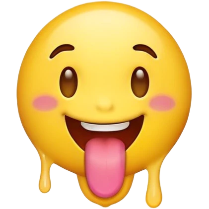 Emoji with toung out emoji