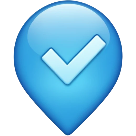 Youtube mavi tik emoji