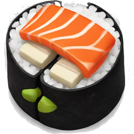 eating sushi emoji
