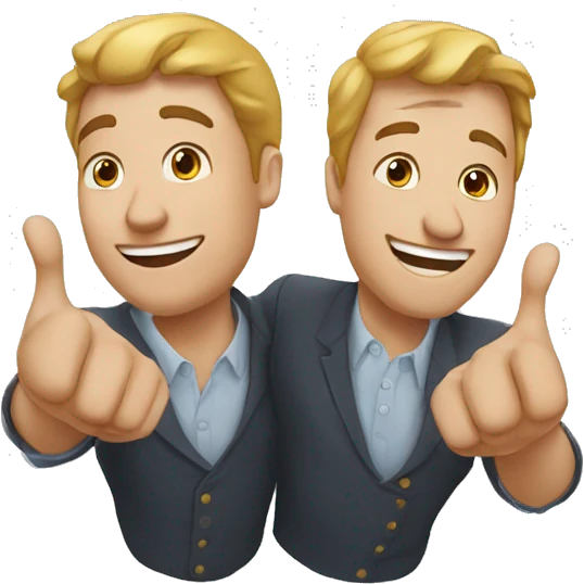 Deux mains qui ce salut emoji