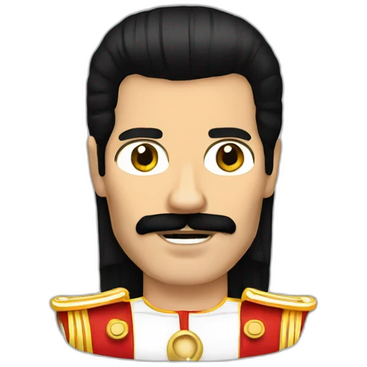 Freddie Mercury emoji