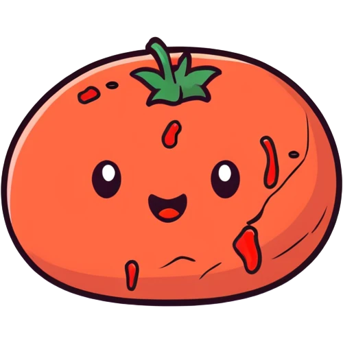 Bloody killer potato emoji