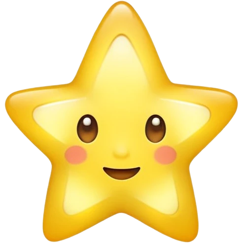 cute warm star emoji
