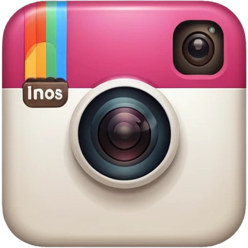 Instagram logo emoji