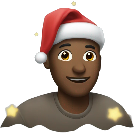 Christmas night emoji
