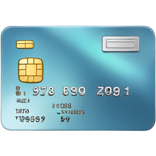 Credit card emoji. emoji