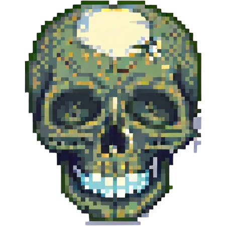 dead skull winking emoji