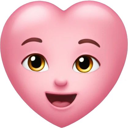 baby pink heart  emoji