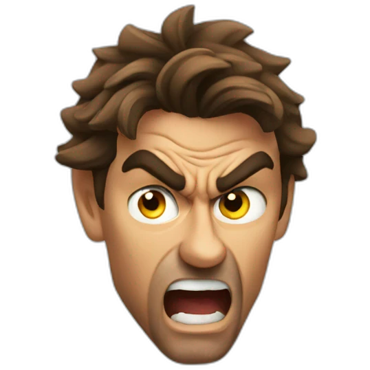 Nadal angry emoji