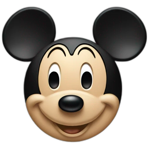 mickey mouse emoji