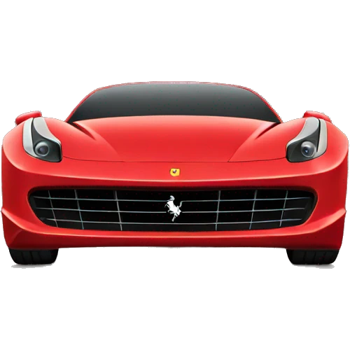 Red Ferrari emoji