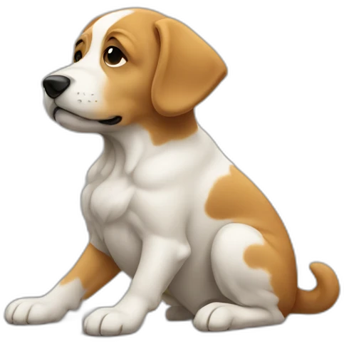 praying dog emoji