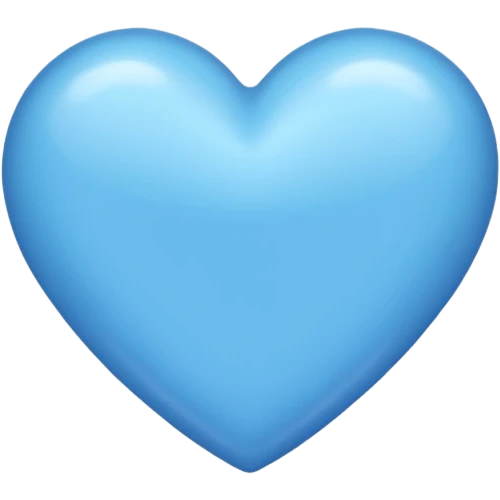Un corazón color azul #3ca4cc emoji