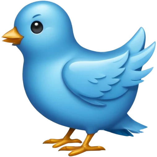 X twitter icon emoji