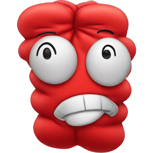 red whoopee cushion emoji