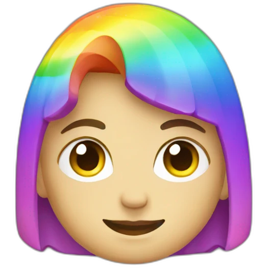 crystal rainbow lgbt emoji