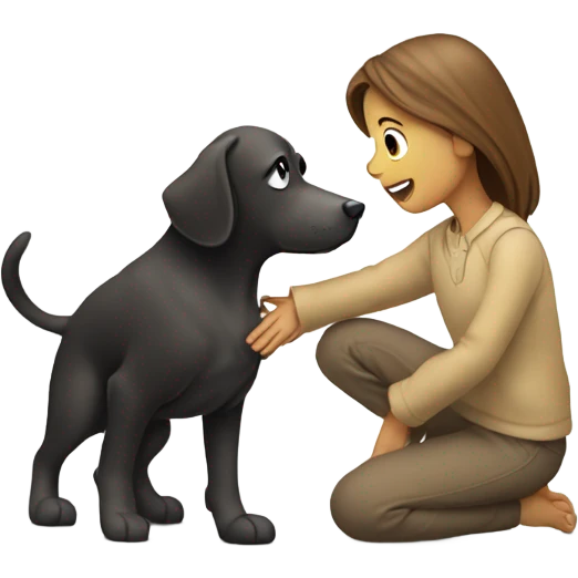 Trying to get the blanket from the dog emoji