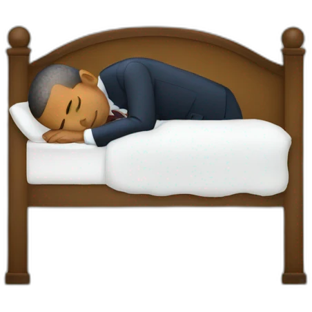 Obama-sleeping emoji