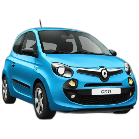twingo gt bleu emoji