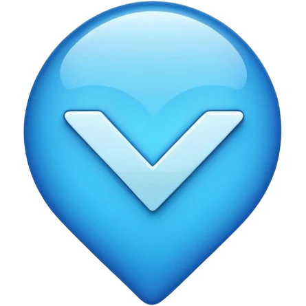 TikTok mavi tik emoji