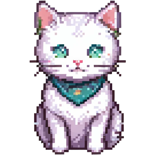 cute cat, small and charming emoji
