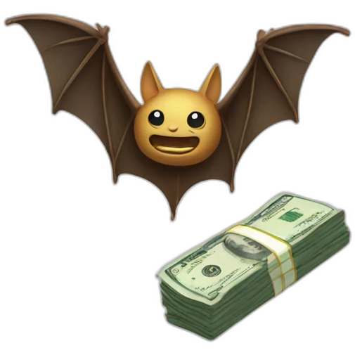 money bat emoji