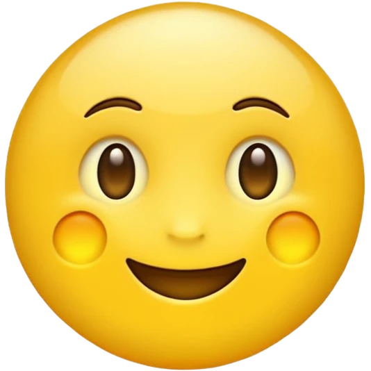 I want to make a emoji only N in glowing a simple design yellow without background emoji