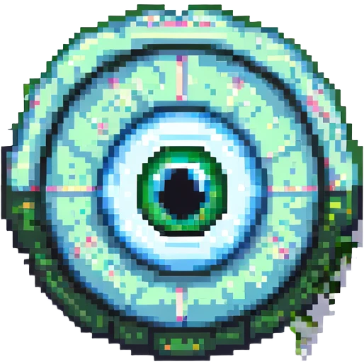 laser eye emoji