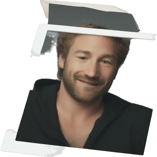 man in Polaroid frame emoji