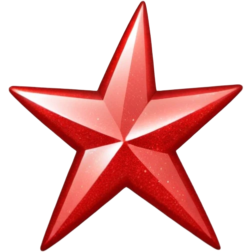 red glitter check mark emoji