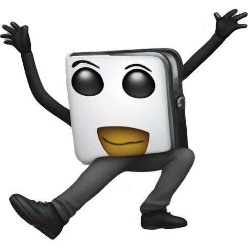 Iphone dancingg emoji