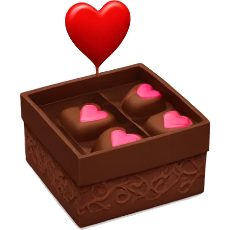 heart chocolate box emoji