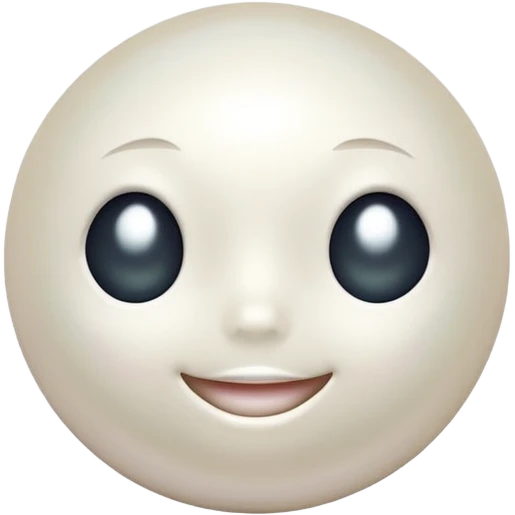 white pearls emoji