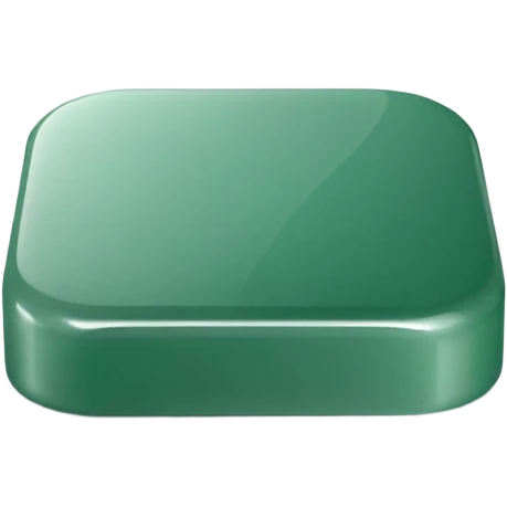 Blank Jade style rounded square icon button emoji