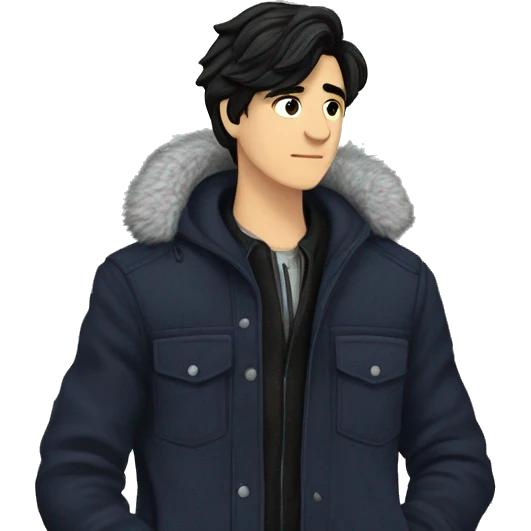 hands in pockets in profile emoji