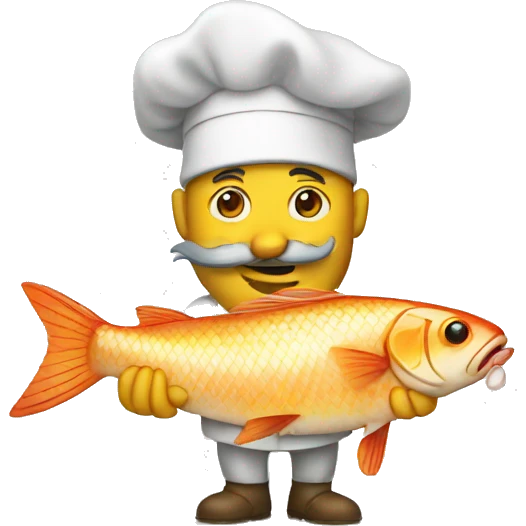 fish cook emoji
