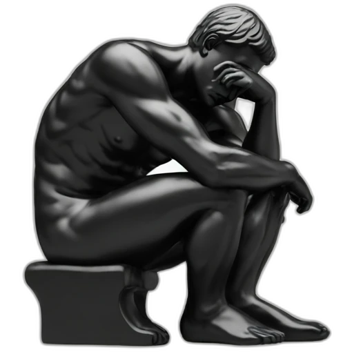 The thinker emoji