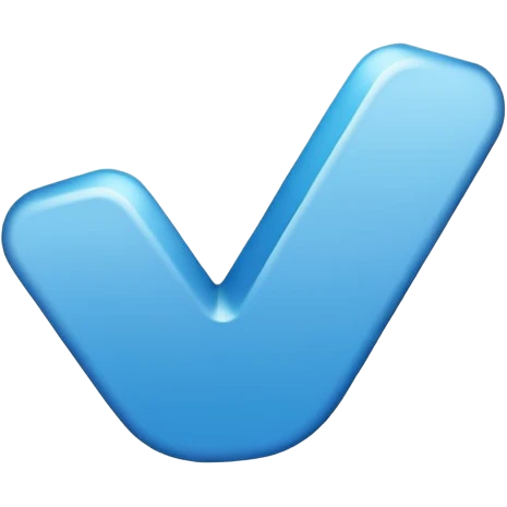 Mavi tık içi beyaz dişi mavi emoji emoji