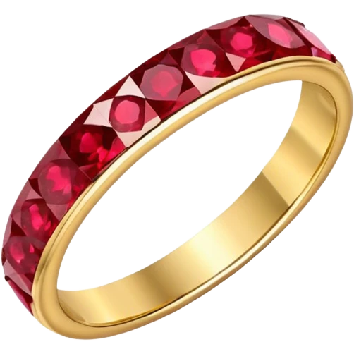 glitter rubi married ring emoji