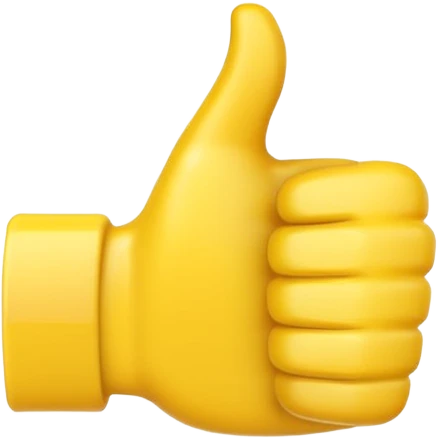thumbs up emoji with the word 'Asdf' emoji