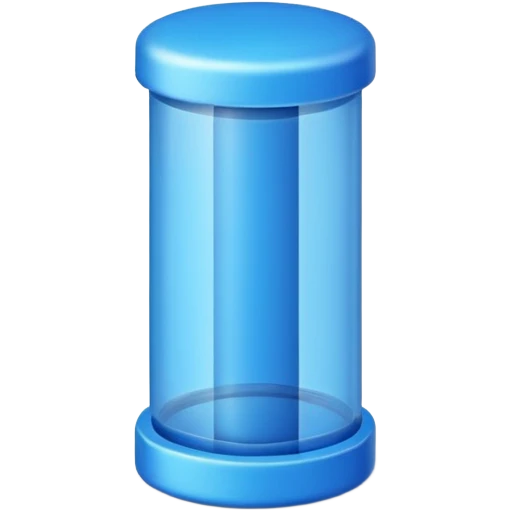Blue pushpin emoji