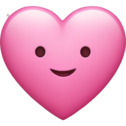 pink heart  emoji